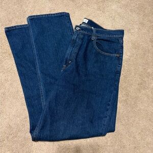 Abercrombie & Fitch CURVE LOVE ULTRA HIGH RISE 9O's STRAIGHT